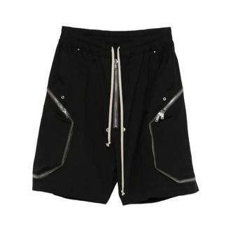 Rick Owens Heren, Korte broeken, Zwart, Maat: XL Katoen