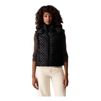Guess Daisy Vest - Dames - Jassen - Zwart - Maat: XS Leer
