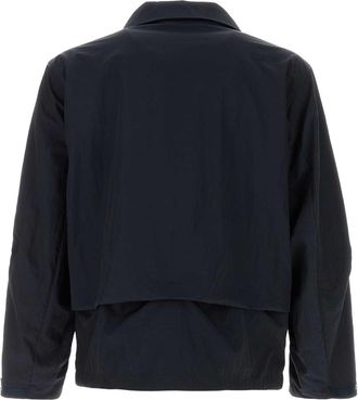 Herno Mens Navy Blue Nylon Jacket - Dark Blue - Size EU 50 (Mens)