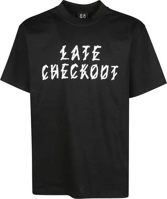 44 Label Group T-shirt met ronde hals - Heren - T-shirts - Zwart - XS - Katoen - Tops