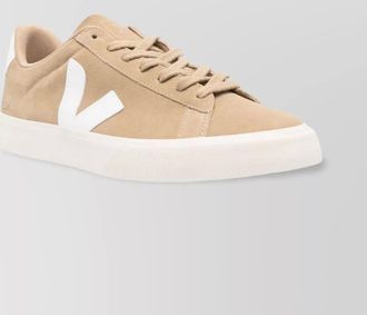 Veja suede low-top sneakers leather trim