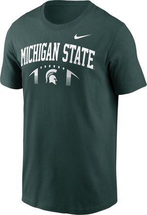 Nike Michigan State Primetime Football Icon Nike Mens College T-Shirt in Green | N1993EYMST-MDT