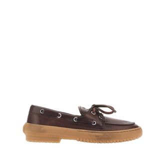 Miu Miu Leather boat shoes Woman 36+