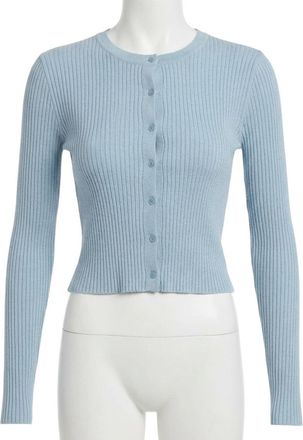 Z Supply Patrice Rib Cardigan In Blue