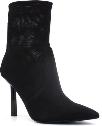 Guess Cidni 2 Enkellaars - Dames - Laarzen met Hak - Zwart - 40 EU - Schoenen
