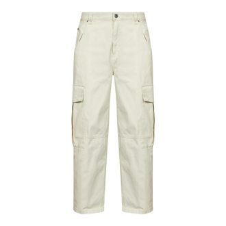 Ami Heren, Broeken, Wit, Maat: 2XL Katoen