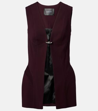MUGLER Gilet imbottito