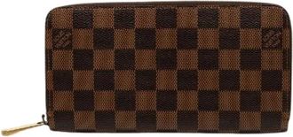 Louis Vuitton Pre-owned Wallets, female, Brown, Size: ONE SIZE Pre-owned Canvas Wallet