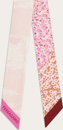 Ferragamo Women Palazzo Spini Feroni print bandeau Red