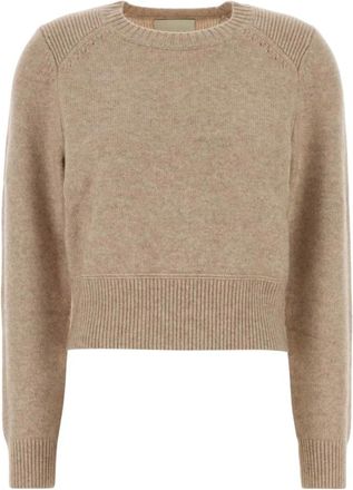 Isabel Marant Cornelia Jumper - female - Isabel Marant - Round-neck Knitwear - Beige - XS - Knitwear