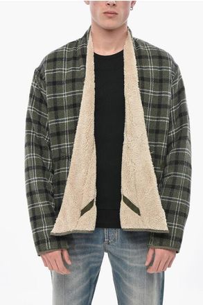 Greg Lauren Reversible Eco-Fur Overshirt size Xl