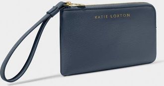 Katie Loxton Small Wristlet Pouch in Navy at Nordstrom