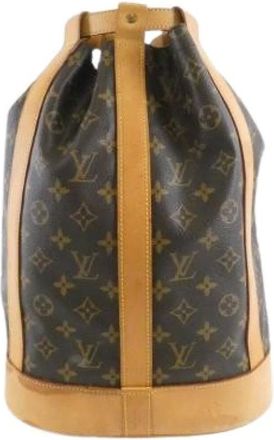 Louis Vuitton Pre-owned Monogram Randonee Shoulder Bag - Pre-owned - Mujer - Marr&oacute;n - ONE SIZE
