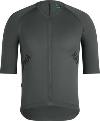 Rapha Pro Team Aero Jersey Velotrikot f&uuml;r Herren | grau