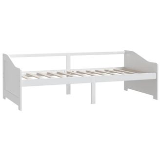 Berkfield Home Sturdy 3-Seater Day Bed White Solid Pinewood 90x200 cm
