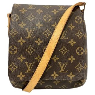 Louis Vuitton Pre-owned Vintage Monogram Schoudertas - Dames - Pre-owned - Bruin - Maat: ONE Size