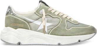 Golden Goose Sleek Silhouette Sneakers with Glittery Accents