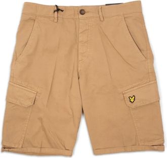 Lyle & Scott Cargo Bermuda Shorts - Heren - Korte Broeken - Bruin - W30 - Katoen - Korte Broeken