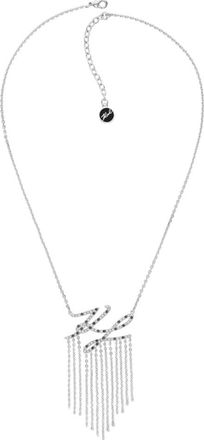 Karl Lagerfeld Womens 5512210 Ladies Necklace - Silver Stainless Steel - One Size