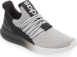 adidas Lite Racer Adapt 7.0 Sneaker in White/black/white at Nordstrom Rack, Size 10.5