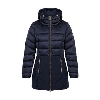 Yes-Zee Donsjack - Dames - Jassen - Blauw - Maat: XS Leer