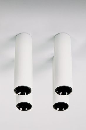 Sklum Pack De 4 Apliques De Techo Led De Superficie Redondos &Oslash;4 Cm En Aluminio Luisiana Sklum