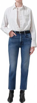 Citizens Of Humanity Zurie Ankle Jeans In Abalone