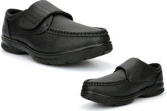 Generic Mens Wide Shoes Mens Lightweight Shoes Size 6 Boys Shoe Size 11 Comfort Shoe Casual Comfort Wide Lightweight Touch Fastening Sizes 6-12 Black 10 UK