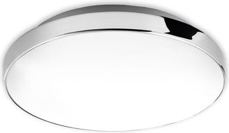 Briloner Lampada Da Bagno A Led Lampada Da Soffitto Ip44 13 Watt Bianco-cromo &Oslash; 28,5 Cm Briloner