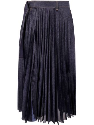 sacai Denim Mix Skirt