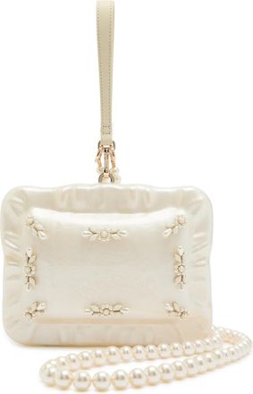 Simone Rocha Simone Rocha Pearl Pillowcase Embellished Acrylic Cross-body bag - One Size
