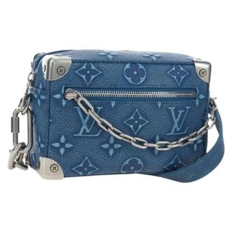 Louis Vuitton Pre-owned Vintage Monogram Shoulder Bag - unisex - Louis Vuitton Vintage - Vintage Shoulder Bags - Blue - ONE SIZE - Pre-owned