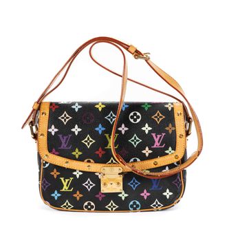 Louis Vuitton Pre-owned Womens Sologne Shoulder Bag - Black - One Size