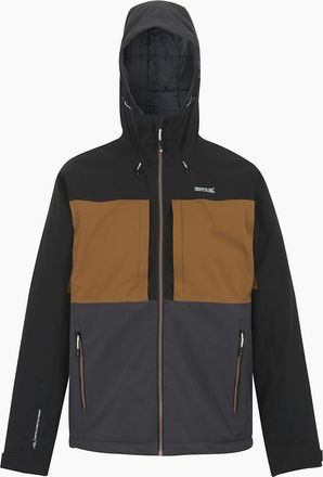 Regatta Mens Regatta Mens Maland Insulated Waterproof Jacket - Black - Size: 46/Regular