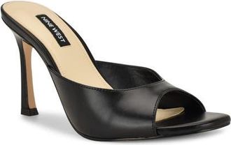 Nine West Kisco Slide Sandal in Black at Nordstrom, Size 6.5
