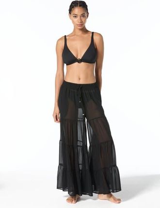 Michael Kors Solids Cover Up Pant in Black at Nordstrom, Size X-Small