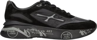 Premiata Moerun 6445 Sneakers - Heren - Sneakers - Zwart - 45 EU - Leer - Schoenen