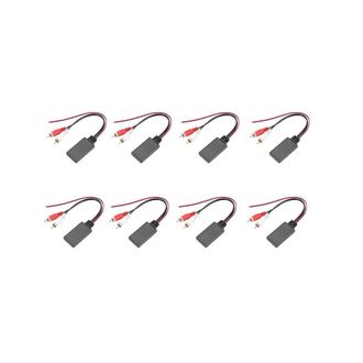 OEM 8 Adaptadores Para Coche, M&oacute;dulo De Audio Auxiliar Inal&aacute;mbrico Rca Universal, Cable De M&uacute;sica