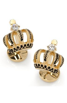 Cufflinks Inc. Vincent De Paul 3D Crown Royal Cuff Links in Gold at Nordstrom