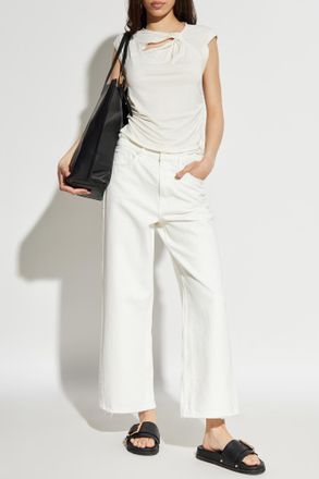 AllSaints Top Robin, Womens, Cream