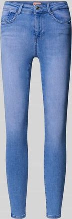 Only Skinny Fit Jeans aus Baumwoll-Mix Modell POWER in Jeansblau, Gr&ouml;&szlig;e XL/30