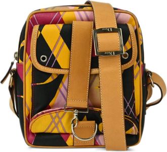 Dior Borsa a spalla Argyle a quadri 2004 - Rosa