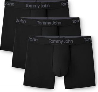 Tommy John 3-Pack Air Cool Mesh Boxer Briefs in Black at Nordstrom, Size Xx-Large