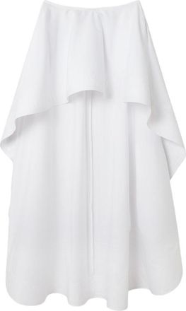 Stella McCartney Stella Mccartney Womens Asymmetric Cotton Skirt