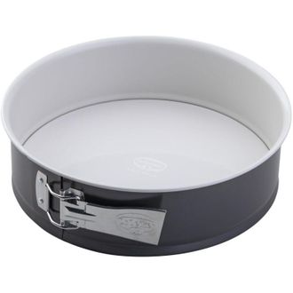 Dr. Oetker Teglia apribile &oslash; 26 cm exclusive, stampo da forno con fondo piatto resistente al taglio e ai graffi con rivestimento smaltato, stampo rotondo con