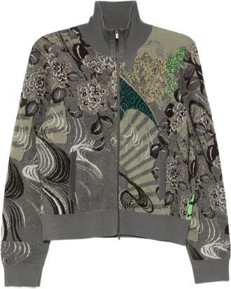 JNBY Cardigan con stampa - Grigio