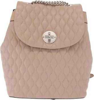 Bally Pre-owned Vintage rugzak - Dames - Vintage Rugzakken - Roze - ONE Size - Leer - Vintage