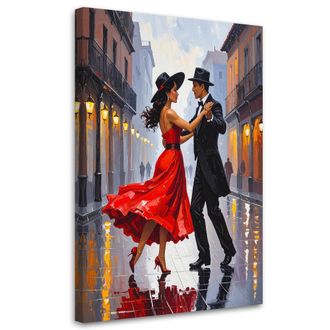 Feeby Impresi&oacute;n De Imagen, Pareja Enamorada Bailando, 80x120
