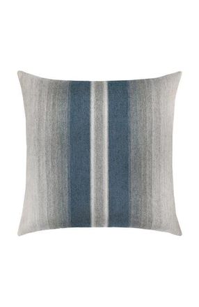 Elaine Smith Ombre Stripe Indoor & Outdoor Woven Accent Pillow in Indigo at Nordstrom, Size 20X20