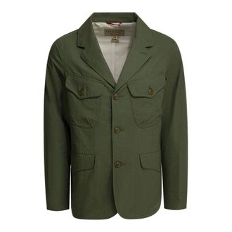 Manifattura Ceccarelli Bush Jacket - Jackets - Hombre - Verde - 2XS
